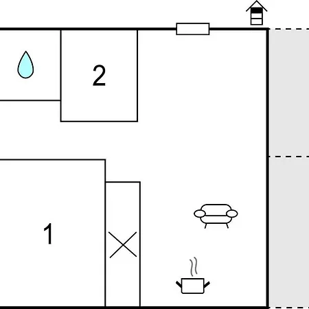דירה Two-bedroom In בלאצ'ה